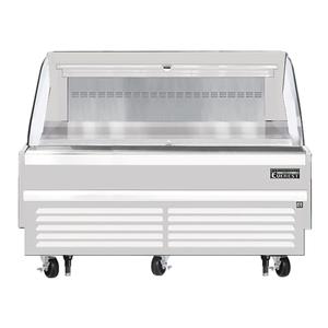 Everest Refrigeration EOMH-72-W-35-S 73.25in Wide Open Display Merchandiser Refrigerator 