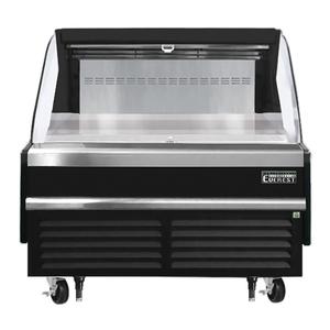 Everest Refrigeration EOMH-48-B-35-S 48in Wide Open Display Merchandiser Refrigerator 