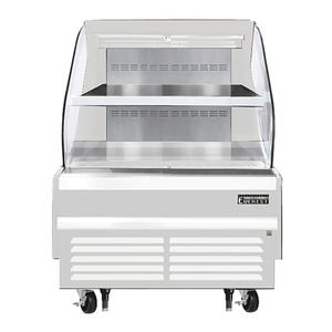 Everest Refrigeration EOMH-36-W-35-T 37.25in Wide Open Display Merchandiser Refrigerator 