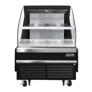 Everest Refrigeration EOMH-36-B-35-T 37.25" Wide Open Display Merchandiser Refrigerator