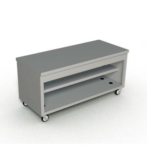 Duke Manufacturing TST-74SS Thurmaduke 74"W x 32"D Solid Stainless Top Utility Counter 