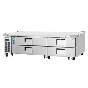 Everest Refrigeration ECB82-84D4 84" Wide Four Drawer Chef Base Refrigerator