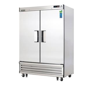 Everest Refrigeration EBR2 54in Wide 50cuft Two Door Reach-In Refrigerator 