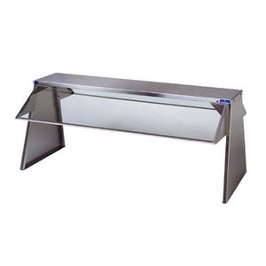 Duke Manufacturing 738L-1SN 58-3/8in Buffet Shelf with 1 Sided Breath Guard & LED Lights 