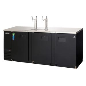 Everest Refrigeration EBD4-24 89.25" Wide Three Section Direct Draw Keg Cooler