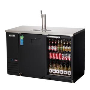 Everest Refrigeration EBD2-BBG 57.75" Wide Two Section Direct Draw Keg Cooler