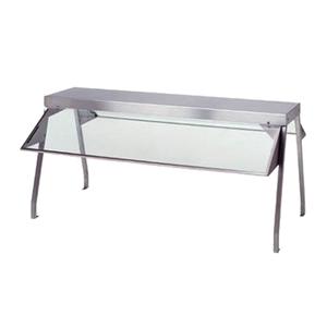 Duke Manufacturing 938L-1SN 58-3/8in W Buffet Shelf with 1 Sided Sneeze Guard & LED Lights 