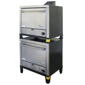 Peerless Ovens C131B Gas Bake Oven with Six 24x19in Removeable Racks 
