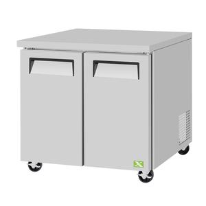 Refrigeration X XUR-36-N6 36in Wide Two Section Undercounter Refrigerator 