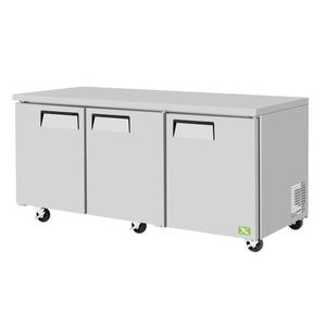 Refrigeration X XUR-72-N 72.75" Wide Three Section Undercounter Refrigerator