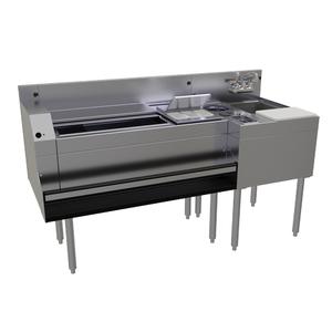 Glastender MXS60-CP10 60" x 24" Mixology Underbar Cocktail Station