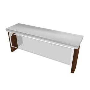 Duke Manufacturing TS540-32 Thurmaduke 32in W Self-Service Designer Sneeze Guard 