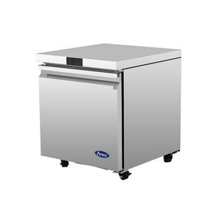 Atosa AUF27SD 27.5in Left-Hinged Single Door Undercounter Freezer 