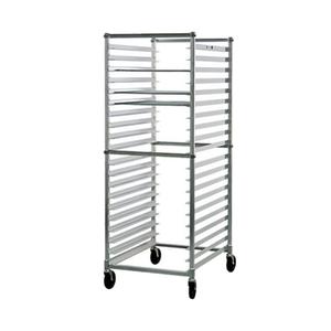 New Age 93020KD Full Height 20 Pan Mobile Aluminum Donut Screen Rack 