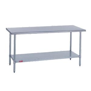 Duke Manufacturing 314-3024 30in x 24in Supreme 14/300 Stainless Steel Work Table 