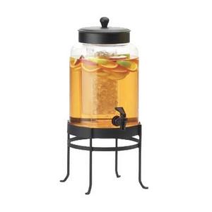 Cal-Mil 1580-2-13 SoHo 10in x 12in Clear 2gl Beverage Dispenser 
