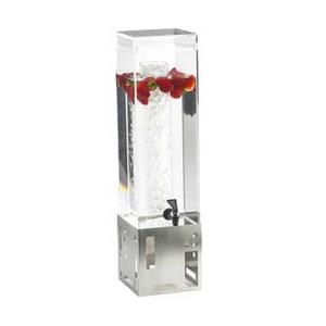 Cal-Mil 1602-1-55 Squared 7.5in x 9.5in Clear 1.5gl Beverage Dispenser 