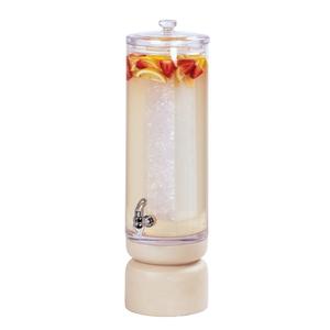 Cal-Mil 22441-3-113 Newport 10" x 7.5" Clear Acrylic 3 Gallon Beverage Dispenser