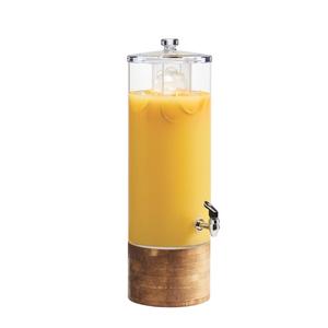 Cal-Mil 4306-3-99 Madera 10.5in Dia. x 24"H Polycarbonate Beverage Dispenser 