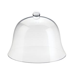 Cal-Mil 3488 12" Dia. x 8.5"H Clear Bell Cake Cover - 3 Each