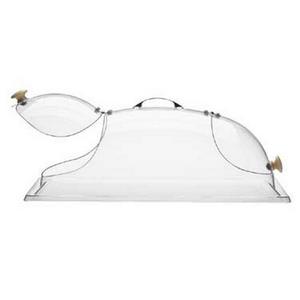 Cal-Mil 361-12 12" x 20" x 7"H Clear Polycarbonate Display Cover - 4 Each