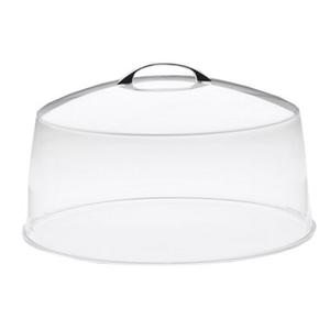 Cal-Mil P302 12" Dia. x 6"H Clear Acrylic Cake Cover - 6 Each