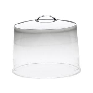 Cal-Mil P311 12" Dia. x 9"H Clear Acrylic Flat Top Pie Cover - 3 Each