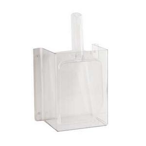 Cal-Mil 631 7.25" x 5" Wall Mounted Polycarbonate Scoop Guard