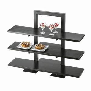 Cal-Mil 1449-96 Midnight Bamboo 32in x 11.5in x 0.5"H Display Riser Shelf 