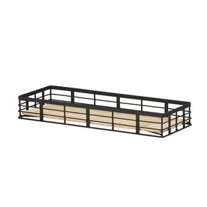 Cal-Mil 22608-3-13 Madison 12.5" x 7.5" x 3"H Black Display Riser