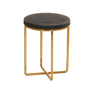 Cal-Mil 23791-10-130 8in Dia. x 10"H Antique Brass Wire Display Riser 