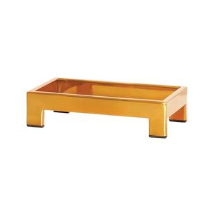 Cal-Mil 23848-3-13 Brooklyn 6in x 10in x 3"H Antique Brass Display Riser 
