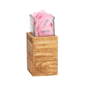 Cal-Mil 3427-7-99 Madera 4.5in x 4.5in x 7"H Rustic Pine Display Riser 