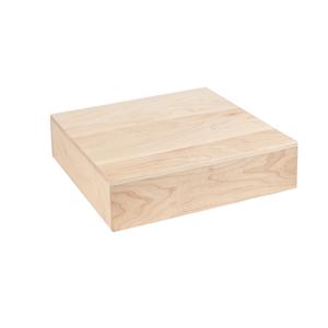 Cal-Mil 432-3-71 Blonde 12in x 12inx 3"H Display Riser 