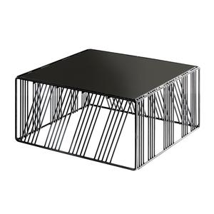Cal-Mil 432-6-13 Portland 12in x 12in x 6"H Black Wire Display Riser 