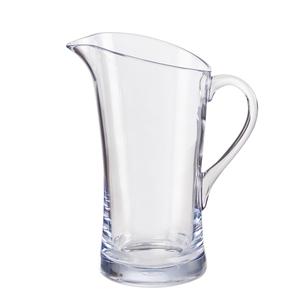 Cal-Mil 22054 9" Dia. x 10.75"H Clear Polycarbonate 2 Liter Water Pitcher