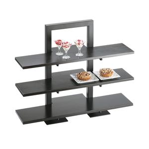 Cal-Mil 1464-13 18.25in x 11in Black Metal Riser Display Stand Frame 