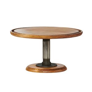Cal-Mil 4310-7-99 Madera 12.75" Dia. x 7"H Rustic Pine Cake Stand