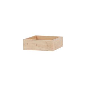 Cal-Mil 22312-2-71 Blonde 6in x 3in x 2"H Maple Wood Box - 4 Each 