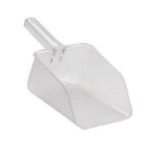 Cal-Mil 1029-64 14.25in Clear Polycarbonate 64oz Scoop - 1dz 