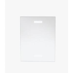 Cal-Mil 214 8.5" x 11"H Clear Acrylic Wall Mount Message Holder - 1 Doz