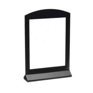 Cal-Mil 633 Classic 8.5" x 11"H Black Acrylic Card Holder Frame - 1 Doz