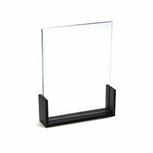 Cal-Mil 1510-811 8.5" x 11"H Black Base U-Frame Card Holder - 6 Each