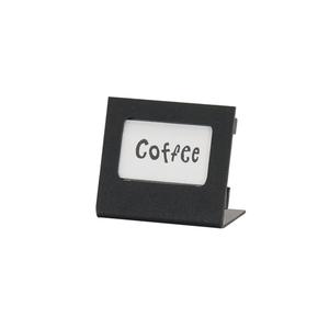 Cal-Mil 28513-32-13 Classic 4.5" x 2.25" x 4"H Black Plastic Cardholder - 6 Each