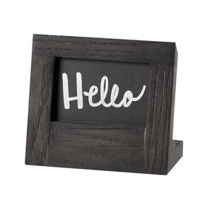 Cal-Mil 3825-23-87 Cinderwood 5in x 2.5in x 4.5"H Dark Oak Cardholder - 6 Each 