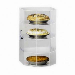 Cal-Mil 252 Classic 13" x 12.5" Clear Acrylic 4-Tier Display Case