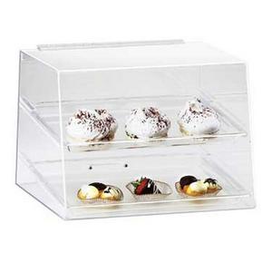 Cal-Mil 254 Classic 15" x 13" Clear Acrylic 2-Tier Display Case