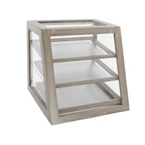 Cal-Mil 3432-110 Aspen 21.5" x 21" x 21.5"H 3-Tier Ambient Display Case
