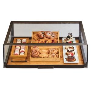 Cal-Mil 3694-84 Sierra 48" x 24" x 10"H Bronze Metal Countertop Display Case