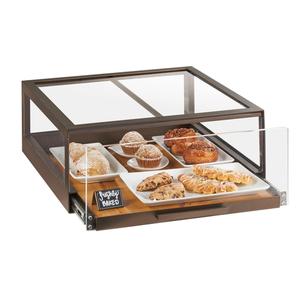 Cal-Mil 3930-84 Sierra 24" x 24" x 10.1"H Rustic Pine Display Case